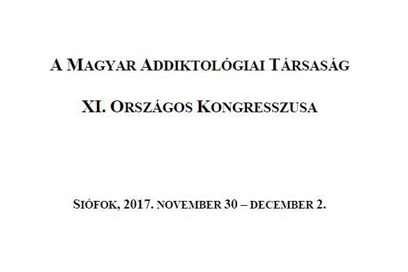 A Magyar Addiktológiai Társaság XI. Országos Kongresszusa